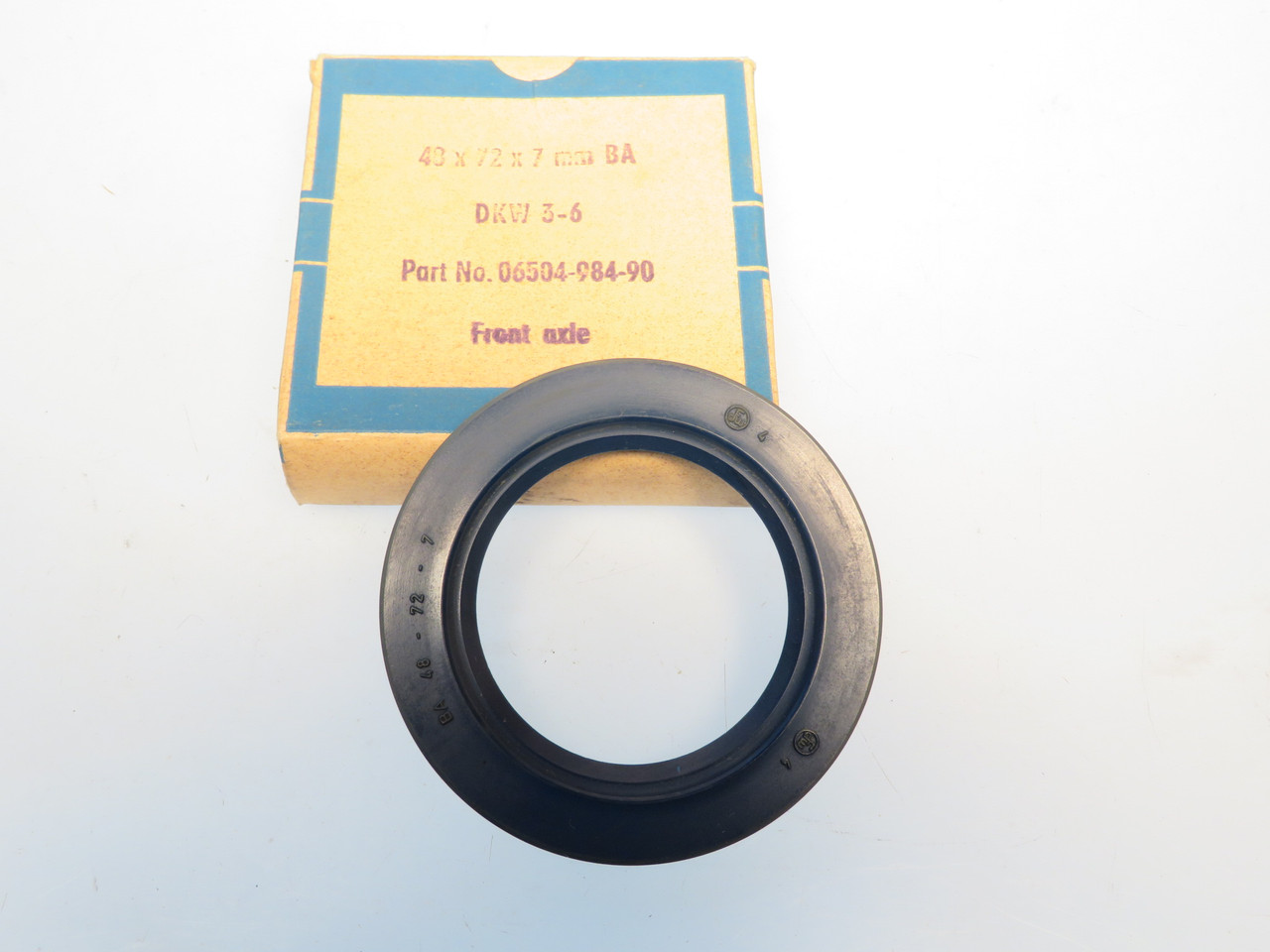 DKW F93 F94 & AU 1000 Front Axle Outer Oil Seal  48x72x7