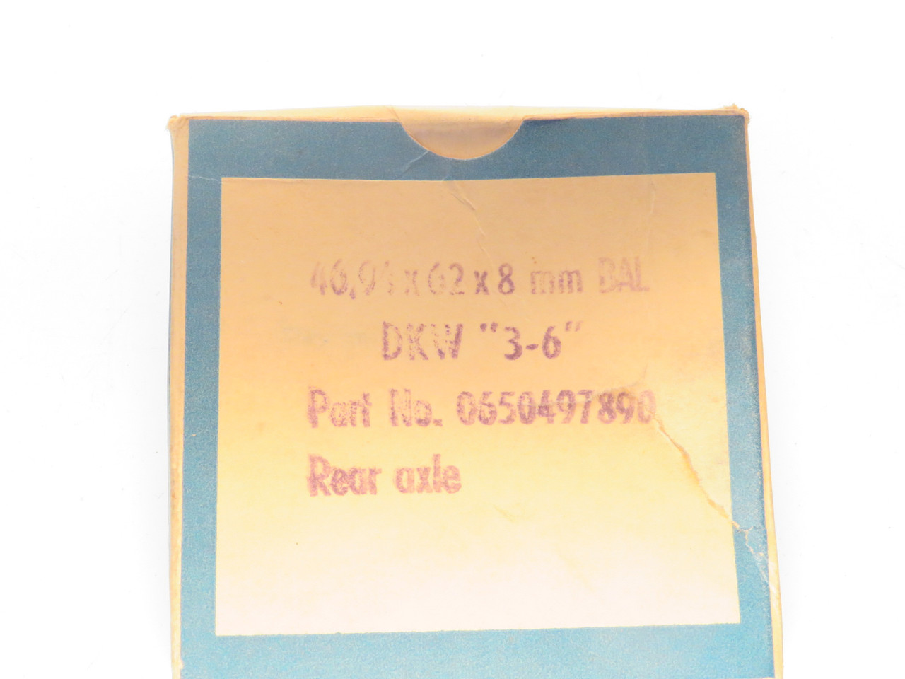 DKW F93 F94 & AU 1000 Rear Wheel Oil Seal  46.94x62x8