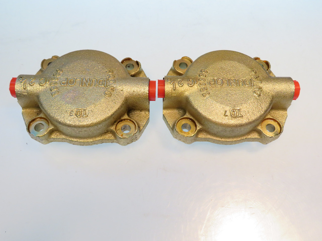 Jaguar Lancia Jensen MGA Datsun Roadster 2 1/8" Front Brake Caliper Piston & Cylinder Assemblies 64932067