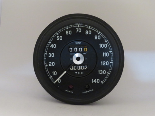 Jaguar 420G w/ R5 Tires NOS Smiths Speedometer  SN6326/49