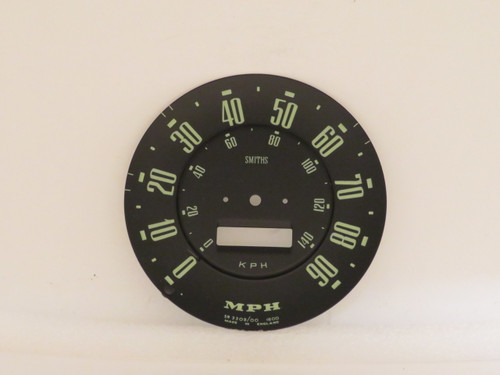 Hillman Minx Standard & Deluxe Speedometer Dial Face  SN3309/00