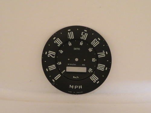 Hillman Minx Deluxe Series III & IIIA Speedometer Dial Face