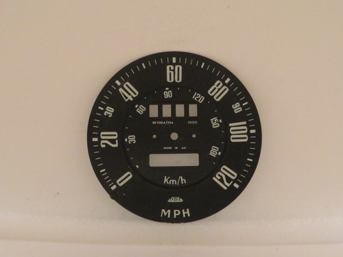 Sunbeam Alpine Series 4 Speedometer Dial Face