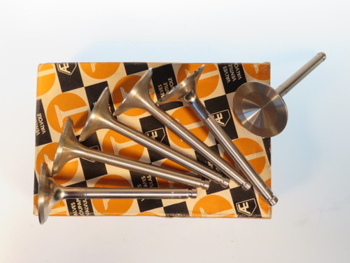 Jaguar MKVII MKVII-M XK120 XK140 & XKE Exhaust Valve Set (Set of 6) 2923