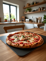 Cooking Steels 16x16 Steel and Peel set on countertop — essential tools for serious pizza makers and bread lovers