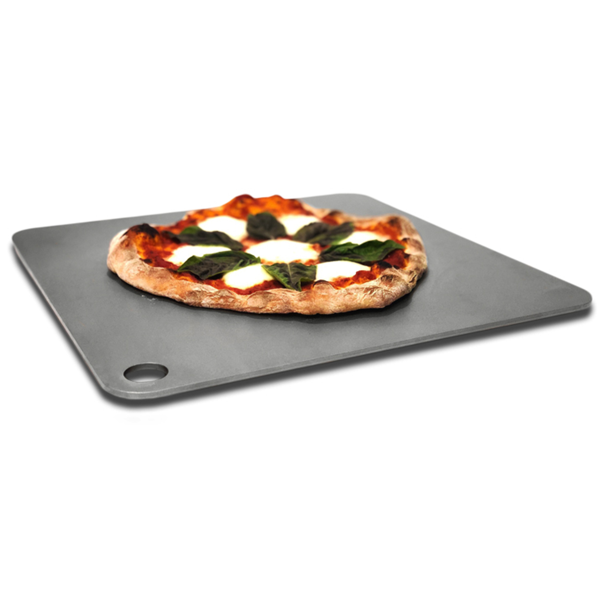 Deluxe Square Steel Pizza Stone Better than any Square Pizza