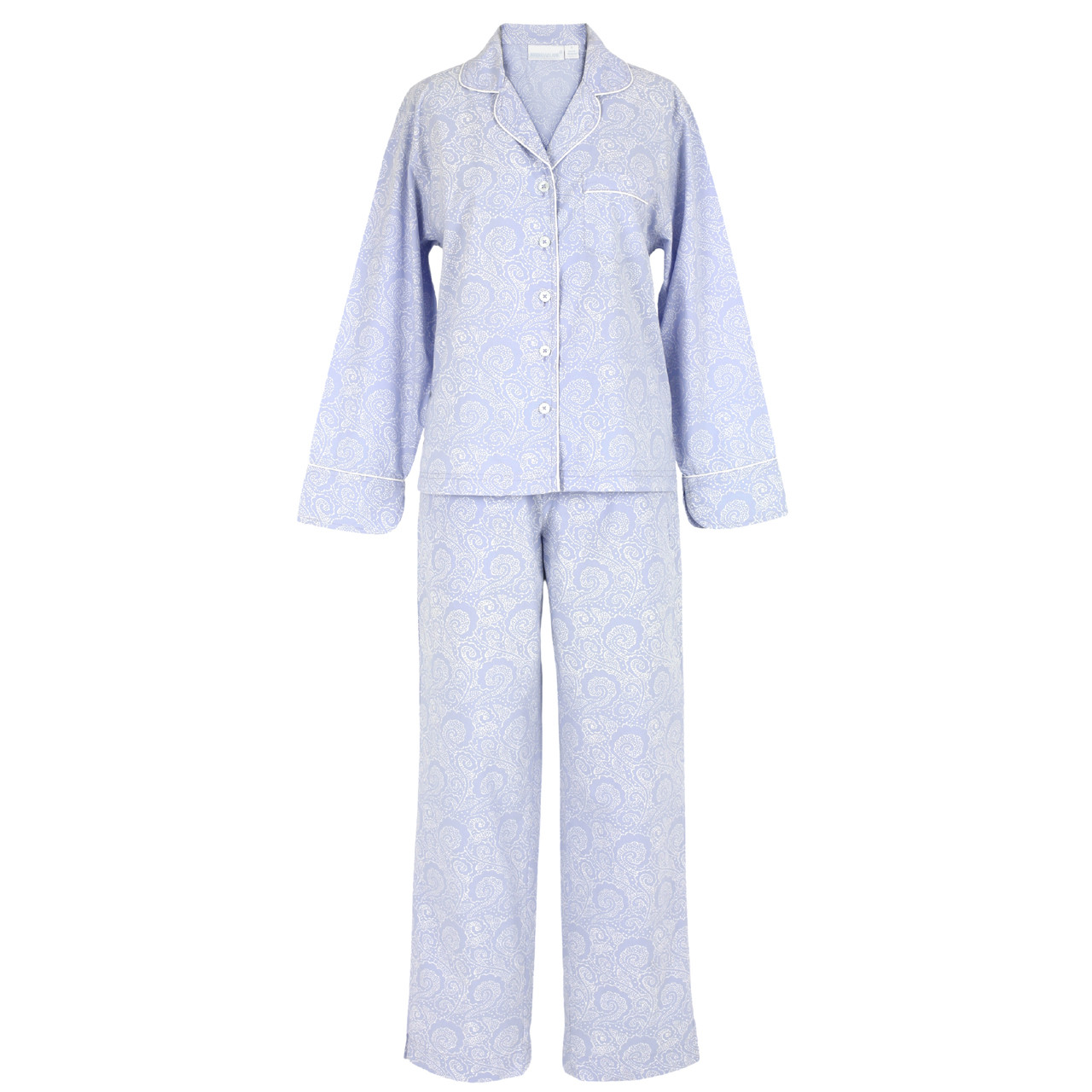 JNGSA Women's Two Piece Cotton Linen Set Plain Button Long Sleeve