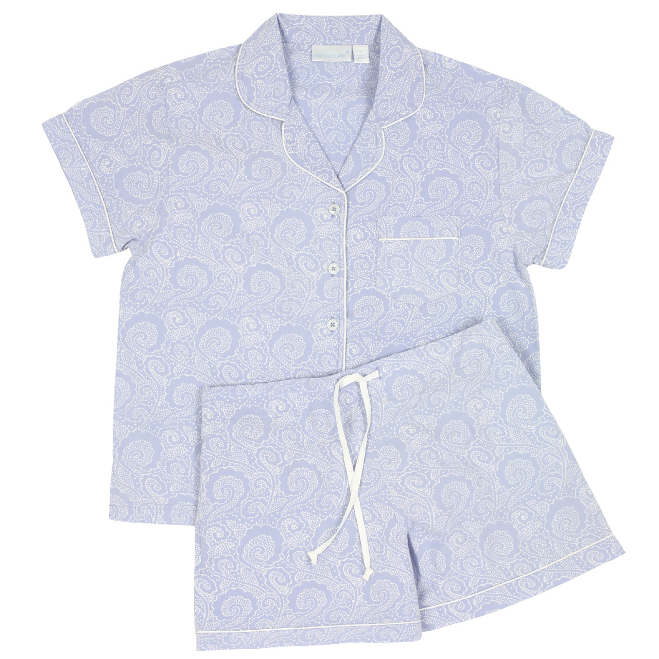 Sadie ~ Cotton Short Sleeve Shorty Pajamas