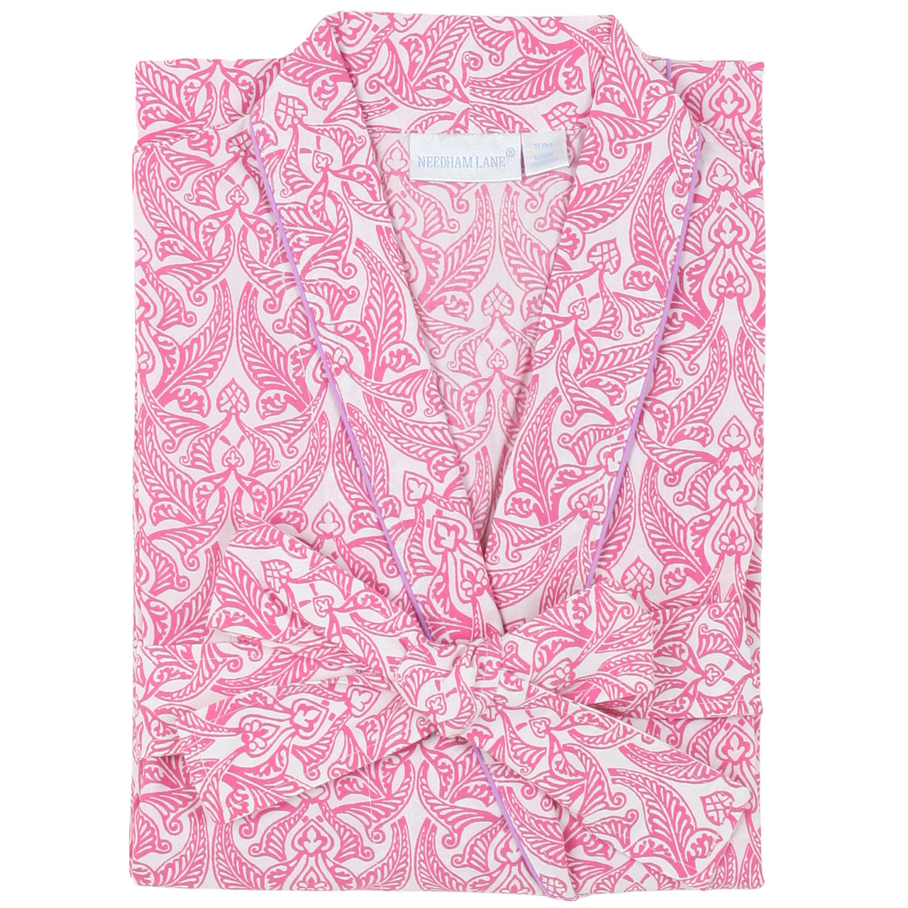 cotton on dressing gown Women's Pink Personalised Luxe Terry Robe
