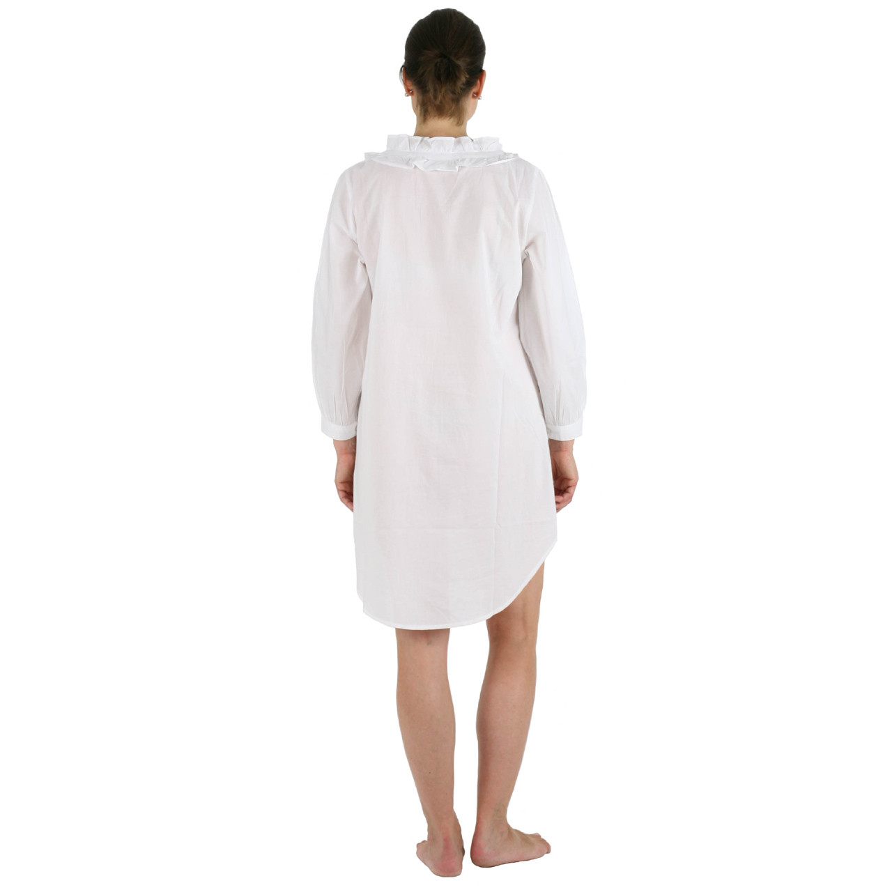 Bianca ~ Cotton Cambric Nightshirt - Needham Lane Ltd.