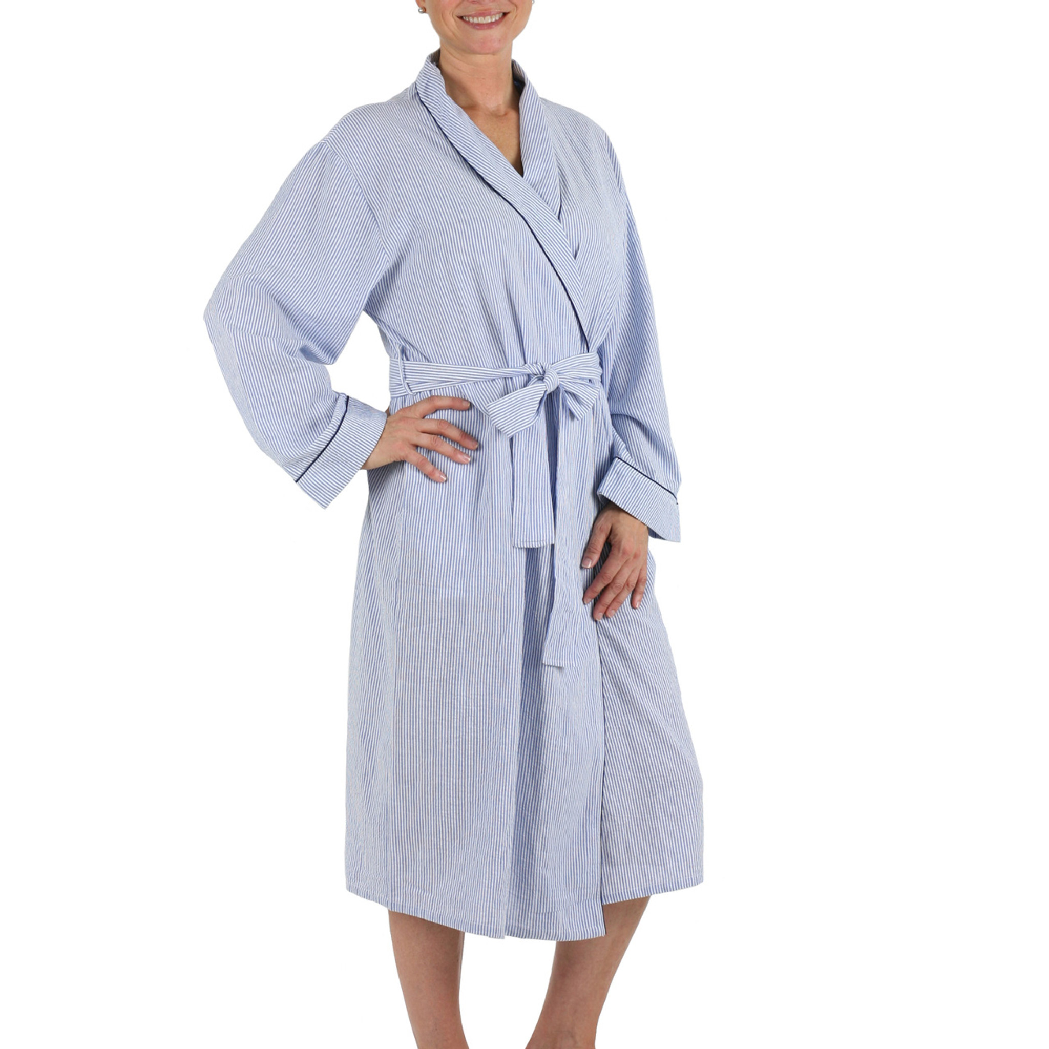 Women's seersucker robes Clearance