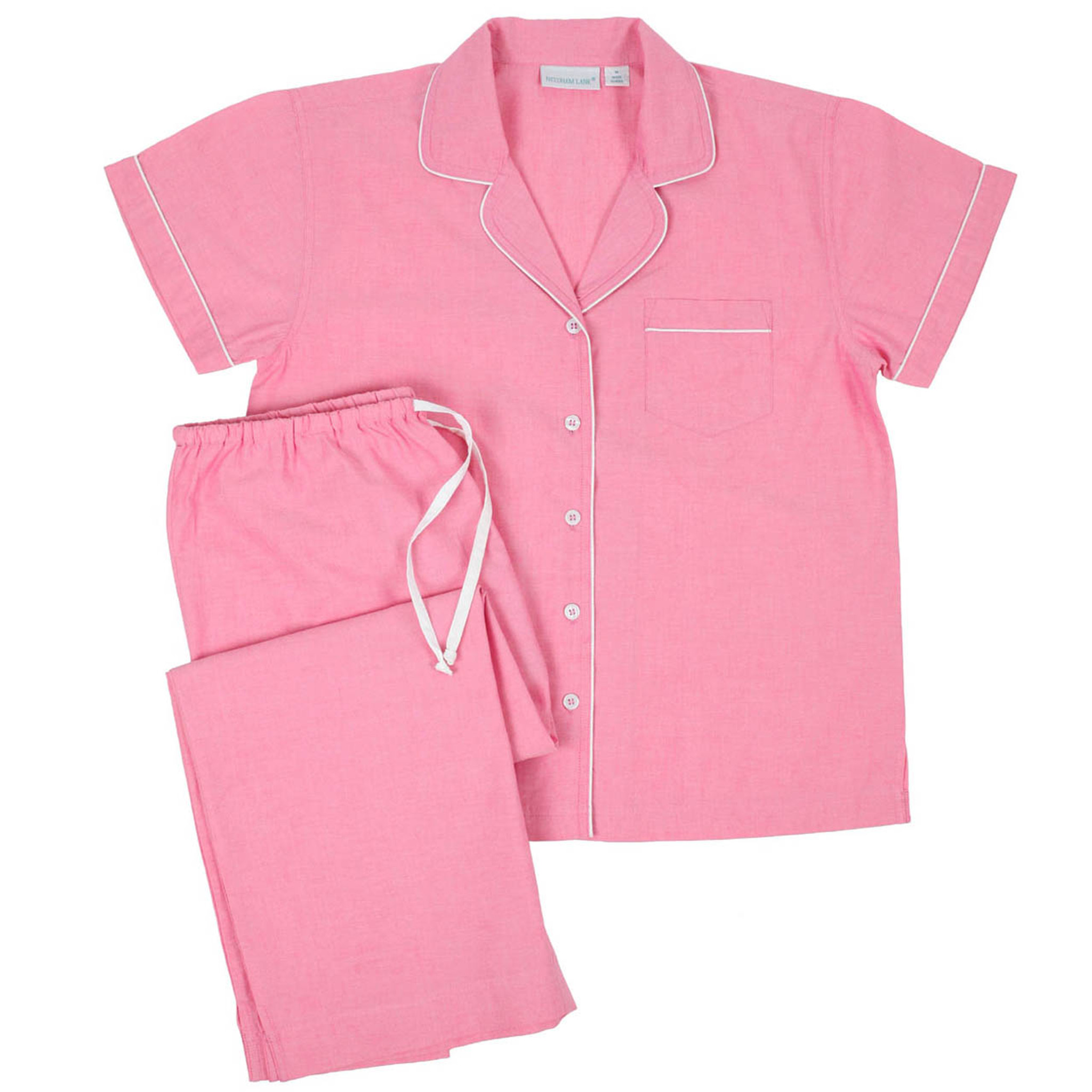 Primrose Short Sleeve Capri Pajamas - Needham Lane Ltd.