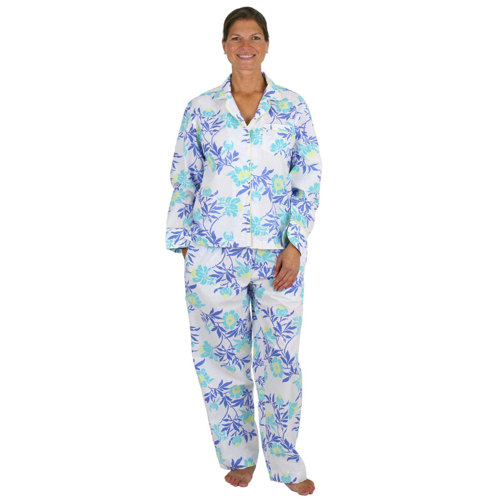 Women's cotton poplin pajamas Clearance