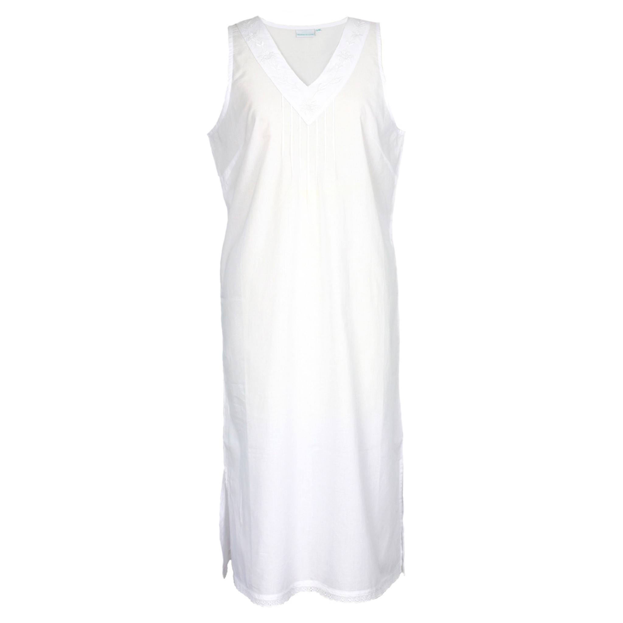 poly cotton sleeveless nighties