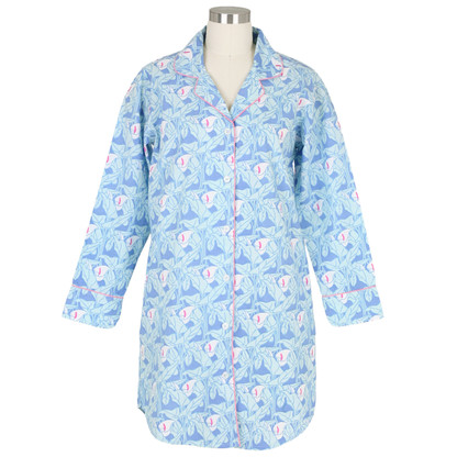 Amelia Cotton Poplin Nightshirt