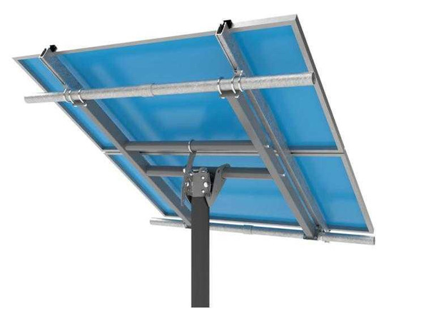 Tamarack Ground TTP-A Top-of-Pole Solar Mount | Solamp