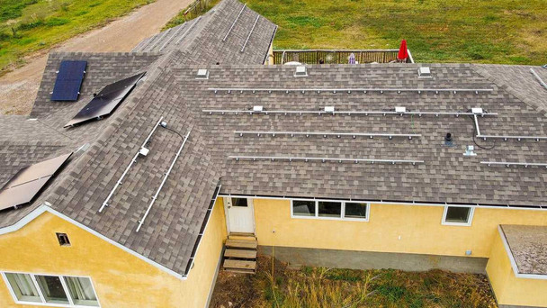 Rooftech RoofTech RT-MINI II Self-Flashing Roof Mount Base - Deck or Rafter Mount Two in One Flashing and Hardware RT-MINI II