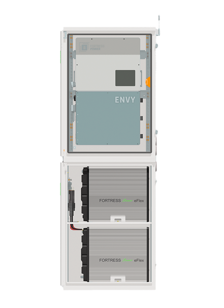 Fortress Power FlexTower: All-in-One Solar Battery & Inverter System for Whole-Home Backup, SAFlexTower