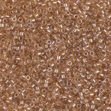 7.2 GM DB0901 11/0 Delica: Crystal/Rose Gold ICL* (D) (APX 1400 PCS)
