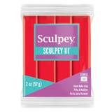Sculpey III -- Red Hot Red