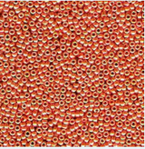 5g 0423 15/0 Miyuki Rocaille : Pumpkin Orange O/L