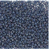 5g 4703 15/0 Miyuki Rocaille : Blue Iris O/MA/GL/R