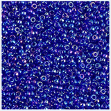 5g 0177 15/0 Miyuki Rocaille : Cobalt Blue T/R
