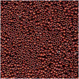 5g 4458 15/0 Miyuki Rocaille : Vermillion DC/O(D)