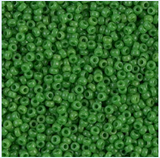 5g 0411 15/0 Miyuki Rocaille : Green O