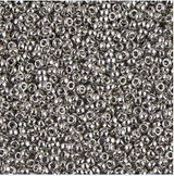 5g 0194 15/0 Miyuki Rocaille : Palladium Plated M
