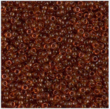 5g 0134 15/0 Miyuki Rocaille : Dark Amber T