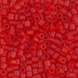 8g DBL0745 8/0 Delica: Light Red T/MA