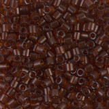 8g DBL0709 8/0 Delica: Dark Amber T