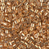 8g DBL0410 8/0 Delica: Bright Gold GA