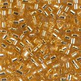 8g DBL0042 8/0 Delica: Gold T/SL