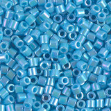 8g DBL0164 8/0 Delica: Sky Blue O/R
