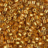 8g DBL1833 8/0 Delica: Dk Gold DC GA