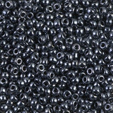 8.5g 0451 8/0 Miyuki Rocaille : Hematite M