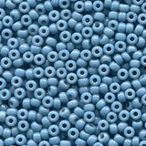 8.5g 4482 8/0 Miyuki Rocaille : Dark Cadet Blue DC/O(D)