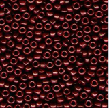 8.5g 4470 8/0 Miyuki Rocaille : Dark Maroon DC/O(D)
