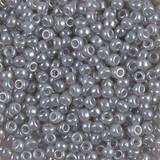 8.5g 0526 8/0 Miyuki Rocaille : Grey C