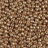 8.5g 4204 8/0 Miyuki Rocaille : Champagne DC GA