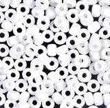 8.5g 0402 6/0 Miyuki Rocaille : White O