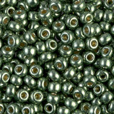 8.5g 4215 6/0 Miyuki Rocaille : Sea Green DC GA