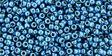 9g PF0582 Toho Round 11/0 : PF Galv Aqua Sky