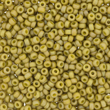 8.5g 4693 11/0 Miyuki Rocaille : Moon Glow O/MA/GL/R