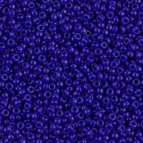 8.5g 0414 11/0 Miyuki Rocaille : Cobalt Blue O