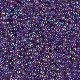 8.5g 0356 11/0 Miyuki Rocaille : Amethyst/Magenta ICL/R