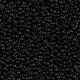 8.5g 0401 11/0 Miyuki Rocaille : Black O