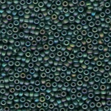 8.5g 0156FR 11/0 Miyuki Rocaille : Forest Green T/MA/R
